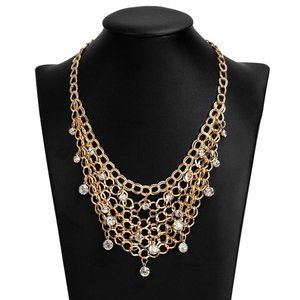 Fishing for Compliments - Golden - Necklace by Paparazzi